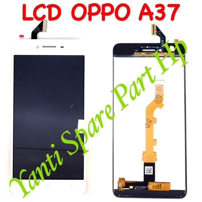 Lcd Touchscreen Oppo A37 A37F Neo 9 Fullset Original Terlaris New - Putih