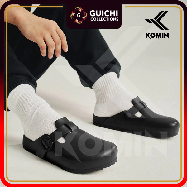 Bigsale Sandal Boston Pria Sendal Karet Sandal Korean Style Sandal Vintage Sendal Cowok Sandal Pria 