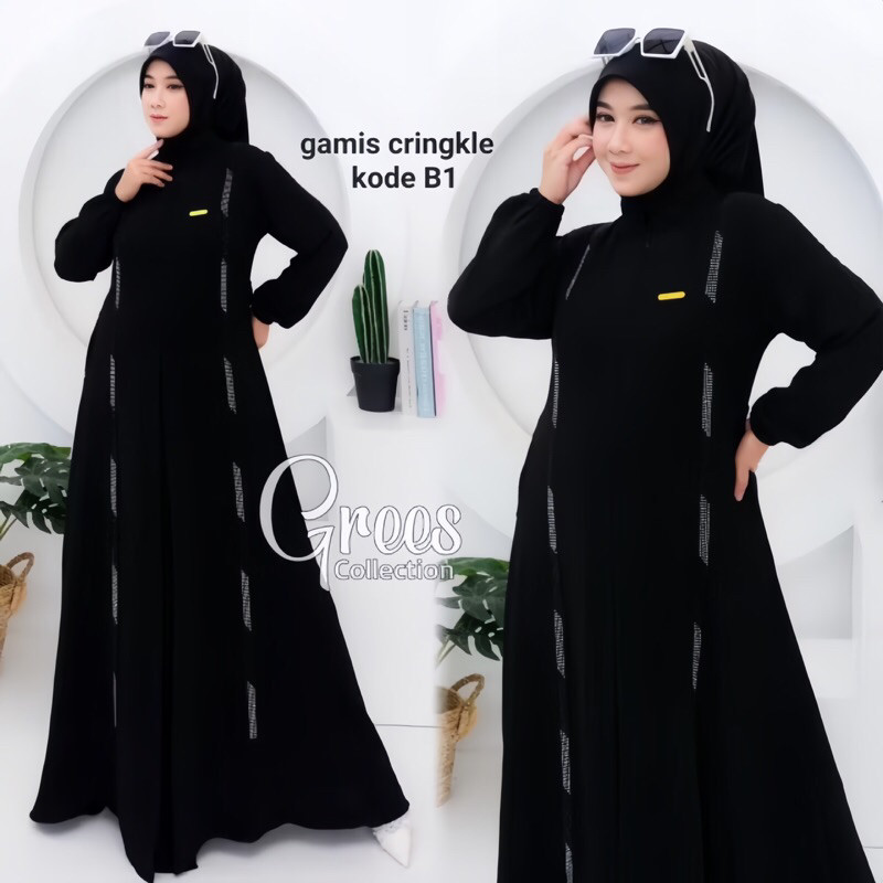 GAMIS SYARI ADA 4 MODEL UKURAN ALLSIZE BUSUI BERKUALITAS KEKINIAN MIX PAYET IBU IBU  PENGAJIAN KONDA