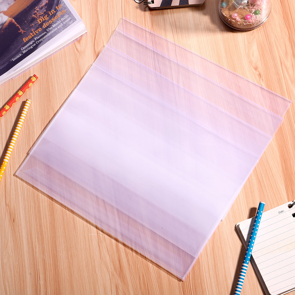 

Waterproof Book Presentation with Clear Sleeves Transparent Pp Covers for Hardcover