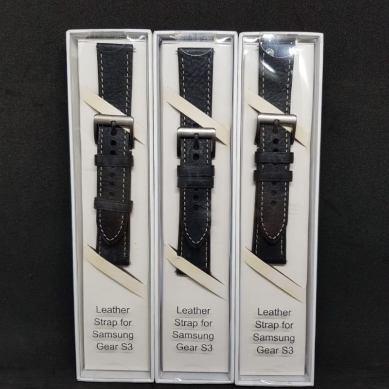 PROMO Leather Strap Samsung Gear S3 Original Resi SEIN - Termurah