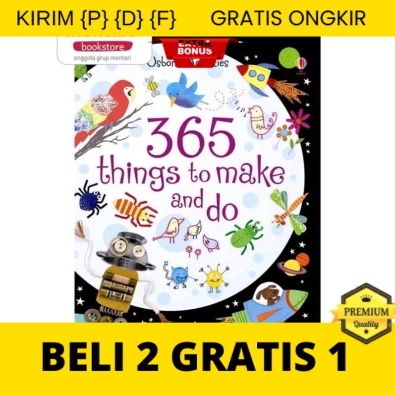 

{P} {D} {F} Usborne Things To Make And Do I Buku Kreativitas Anak Sekolah Dasar
