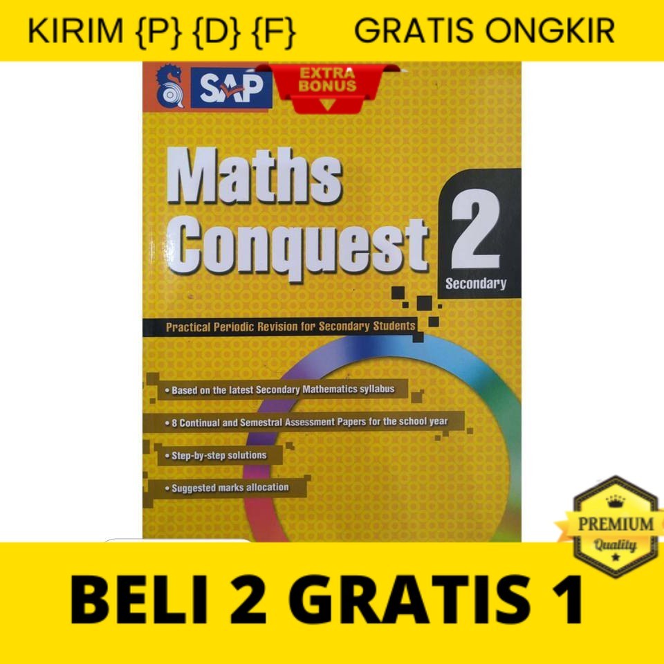 

{P} {D} {F} Math Conquest 2 | Buku Latihan Anak