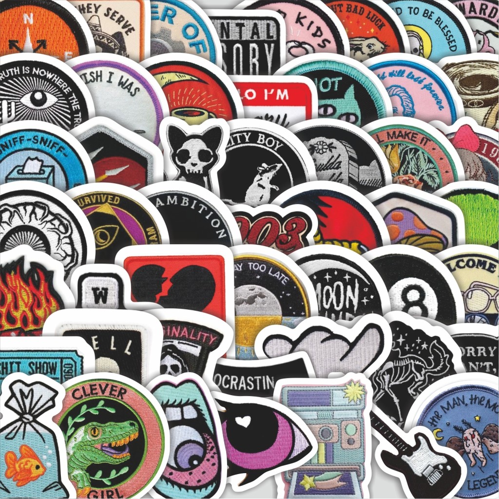 

Stiker Cutting Pack Stiker Patch V2 Isi 100Pcs Series Aesthetic Lucu Keren Untuk Koper Bahan Vynil