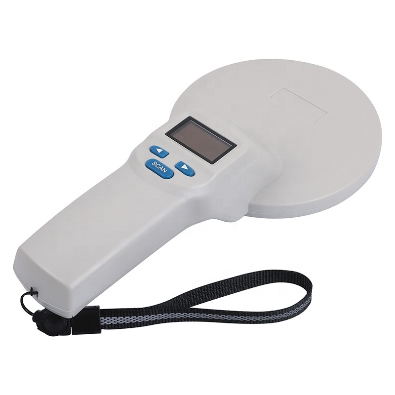 

CMRFID 134.2khz Ear Tag Id Reader Mini Portable Blue-tooth Pet Microchip Reader Scanner Animal Integrated Reader Animal
