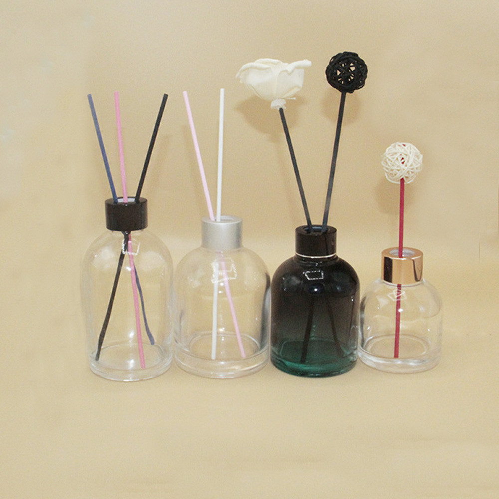 100ml&150ml Fragrance glass diffuser bottle&Aromatherapy glass bottle include alumites circle and pl