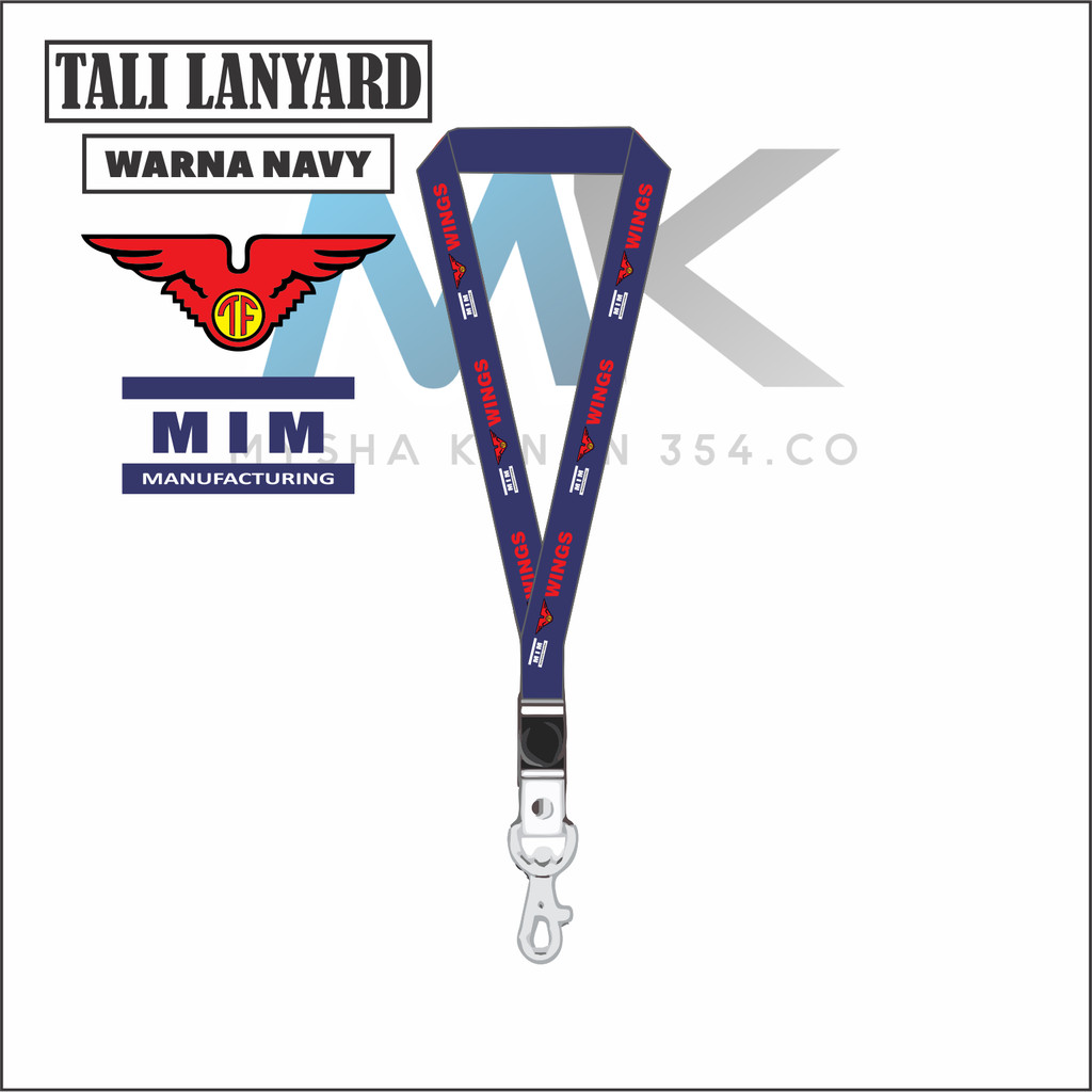 TALI LANYARD PT MULTI INDOMANDIRI WINGS - TALI ID CARD WINGS FOOD - WINGS CARE GANTUNGAN KUNCI GANTU