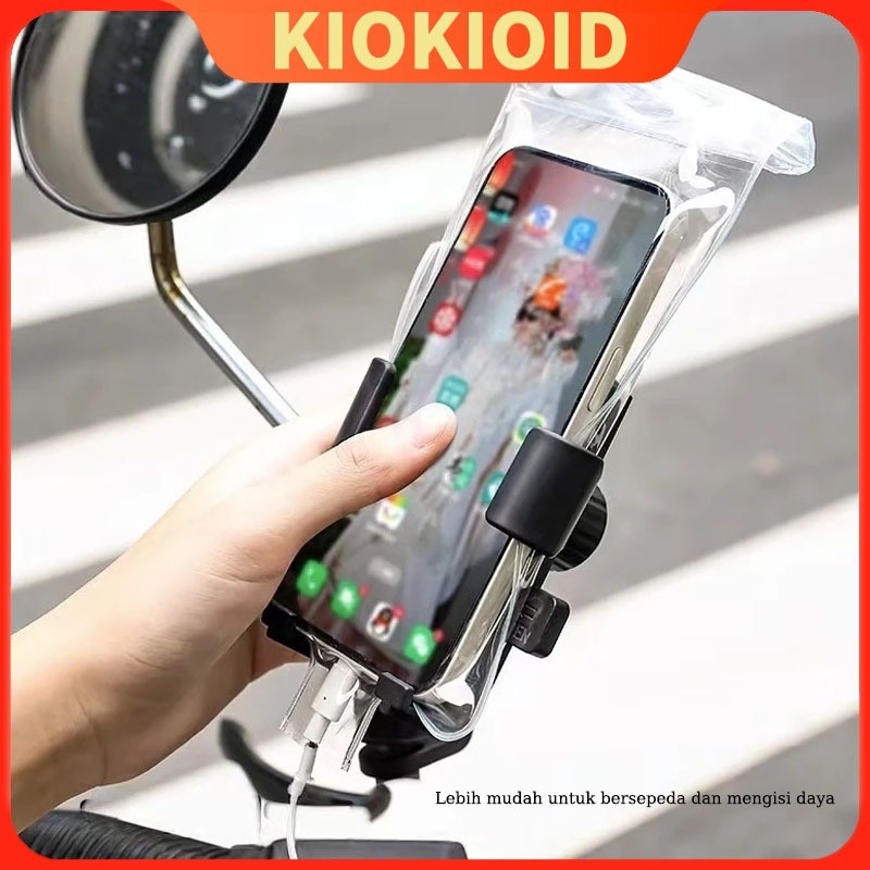 HP waterproof Tas hp motor anti air/Holder Hp Motor Tas Waterproof Handphone/ Holder Tas Gantung unt