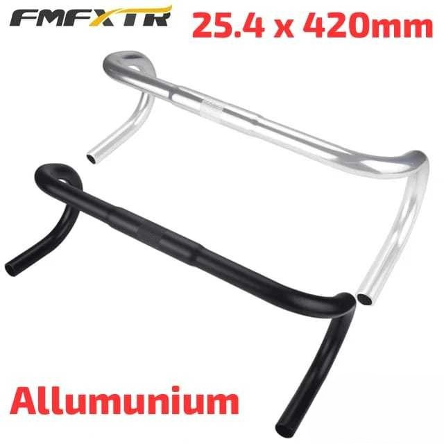 FMFXTR Dropbar Standart 25.4x420mm Alloy Stang Sepeda Balap Fixie Road Bike Handlebar Gravel Fixed G