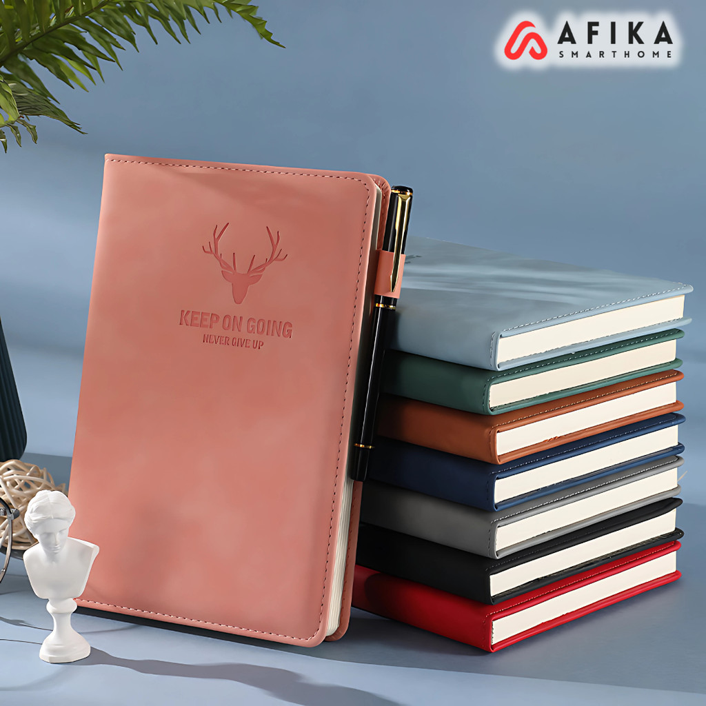 

Buku Jurnal Hardcover Notebook Diary 80 GSM 360 Halaman Grid