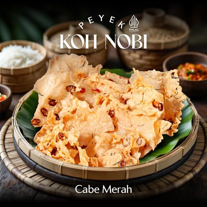 

Peyek Koh Nobi Toples 5L Best Seller - teri medan Terlaris