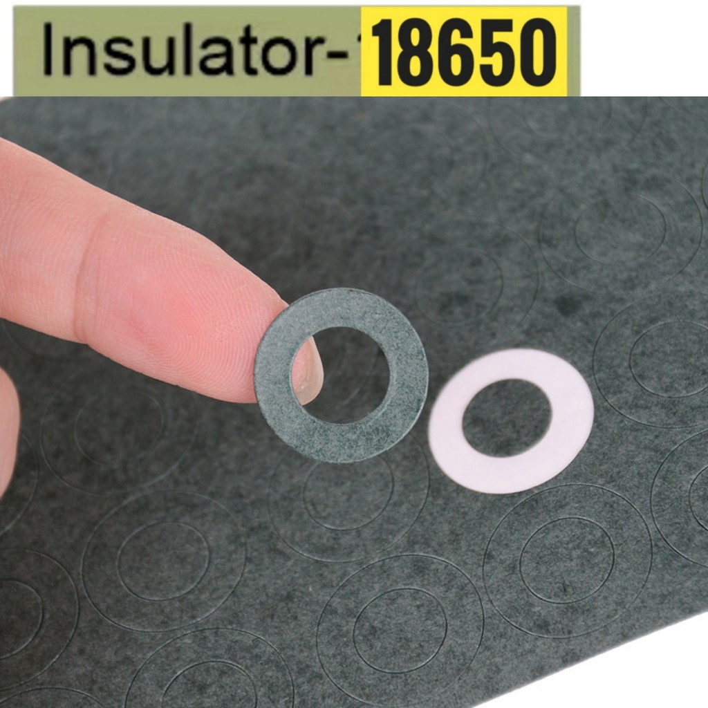 Kertas Gasket Insolator 18650 Baterai 1S Insulasi
