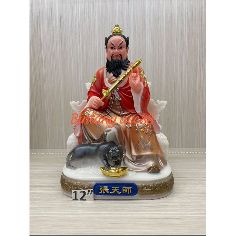 patung dewa zhang tien se / tiu tien se - mamer - 12inch