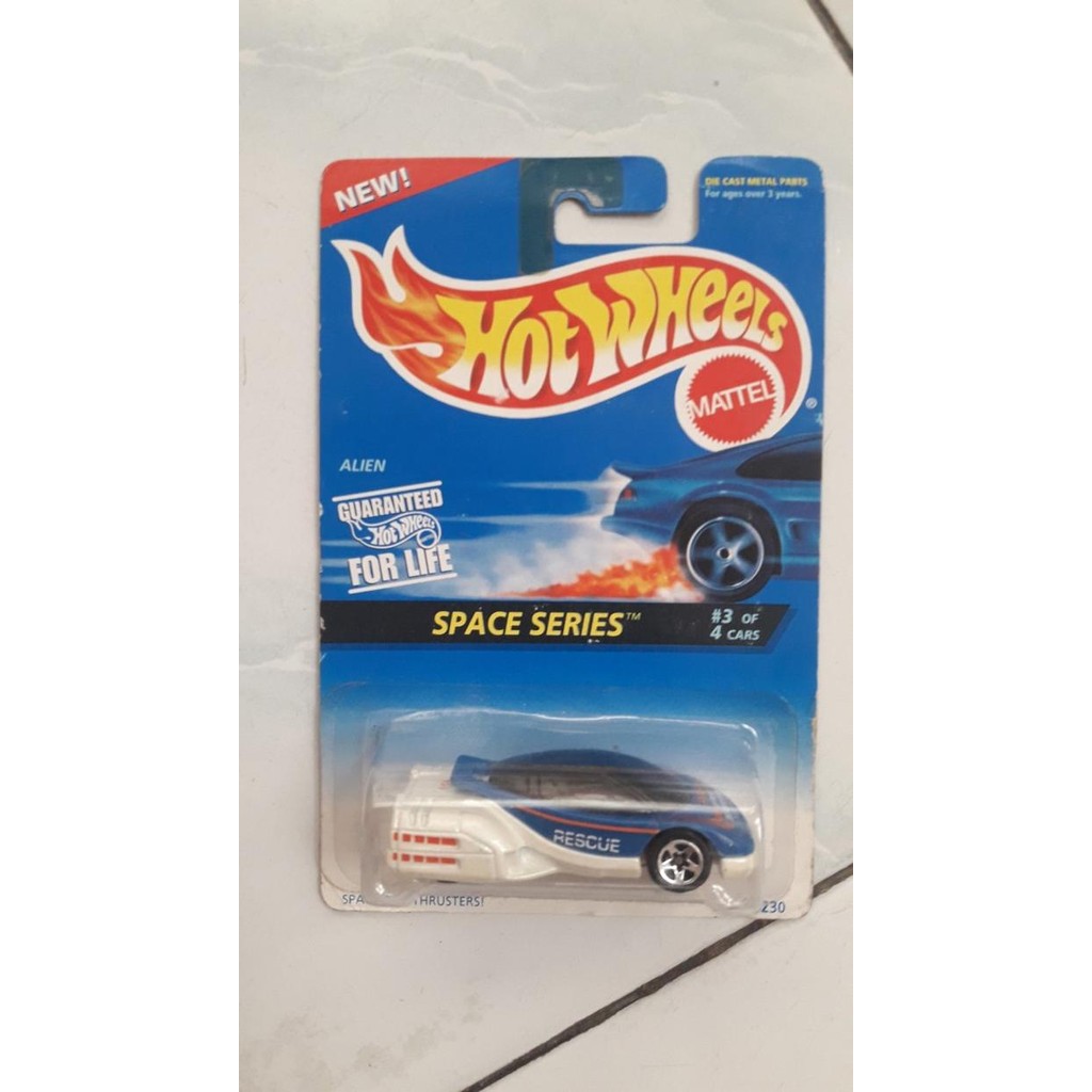 HOT WHEELS - ALIEN  SPACE-AGE THRUSTERS  SPACE SERIES 15230 RARE