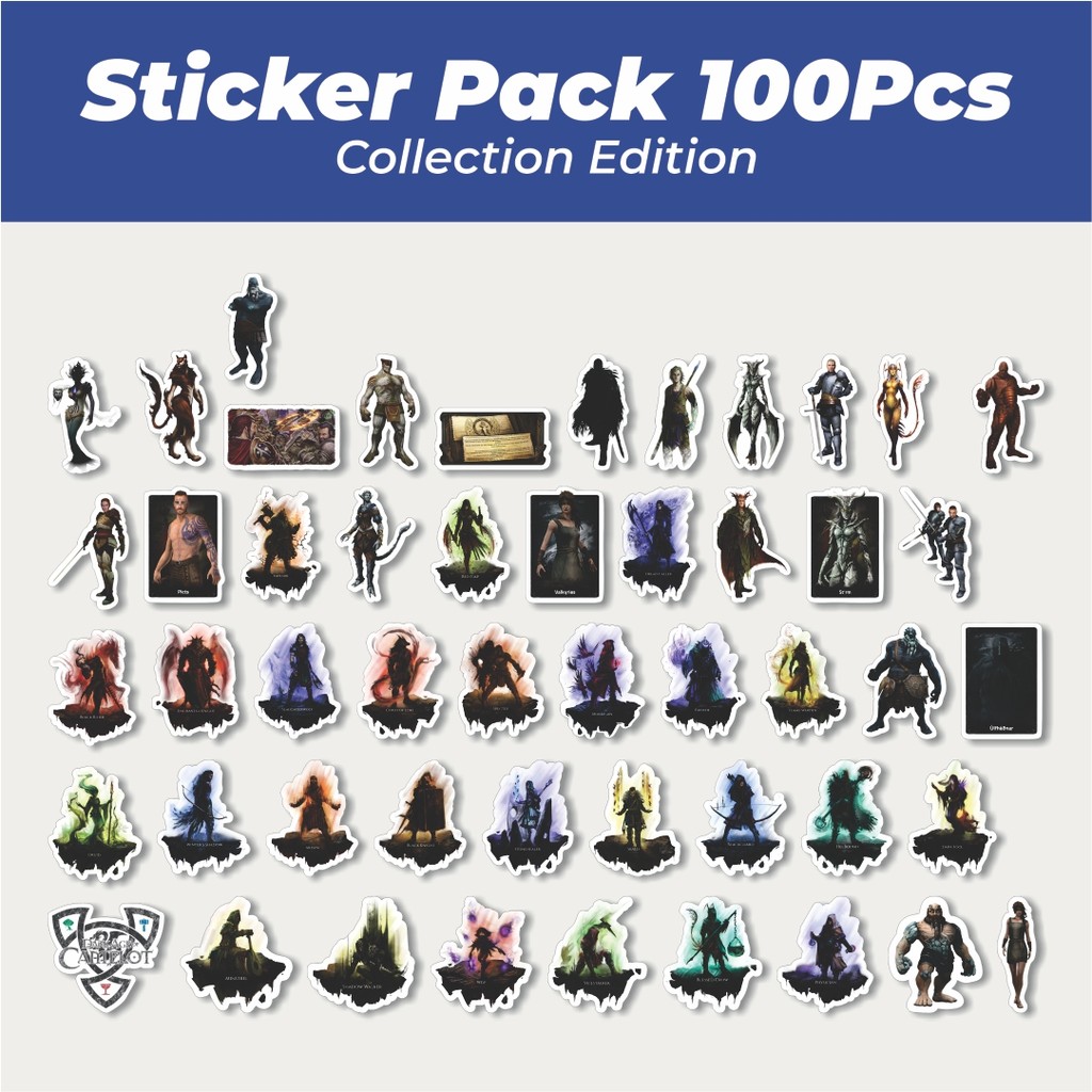 

Hot Stiker Game Series Chamelot Unchained Karakter MIX Lucu Anti Air Stikers Berperekat Waterproof Sticker Decal Buat Motor Helm Buku Journal Koper Casing HP Laptop Botol Minum