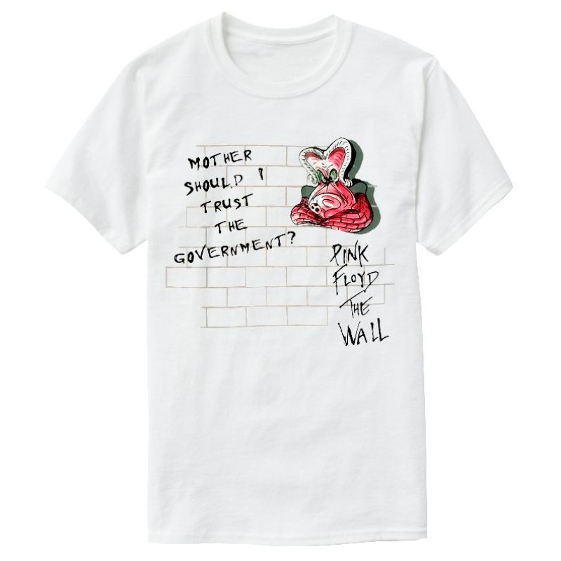 Kaos Tshirt Band Pink Floyd Roger Waters The Wall Mother | Kaos Music Pink Floyd Bahan Tebal Cotton 