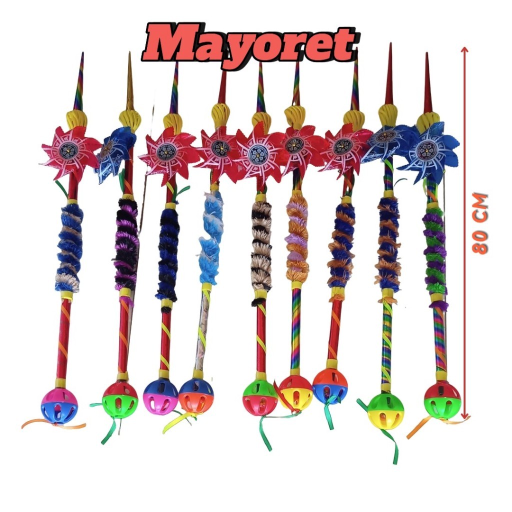 Tongkat Mainan Stik Mayoret Drumband Tongkat Anak TK SD