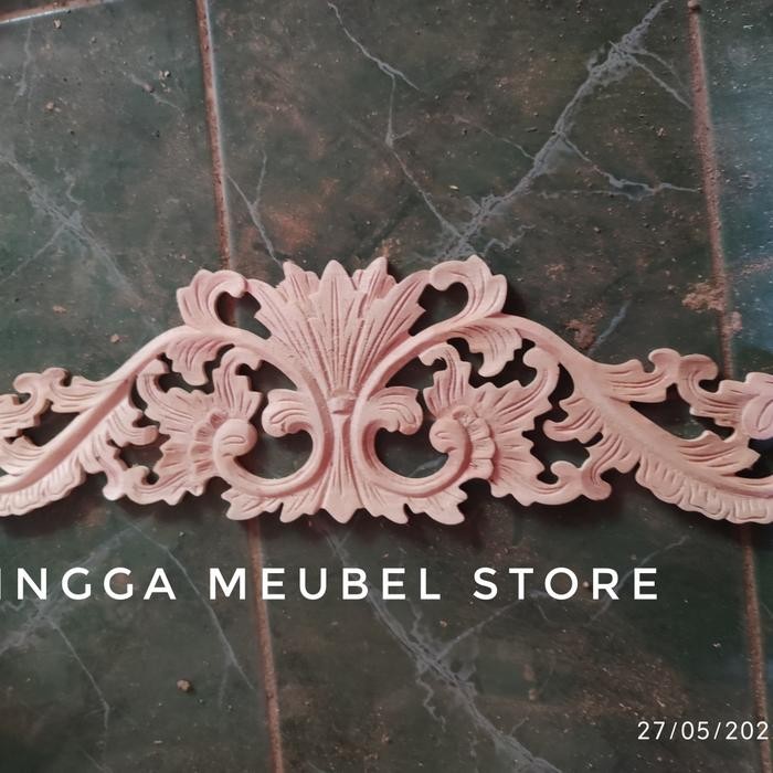 Ornamen Ukiran Kayu Tempel Ornamen pintu kusen mebel furniture jepara PGR