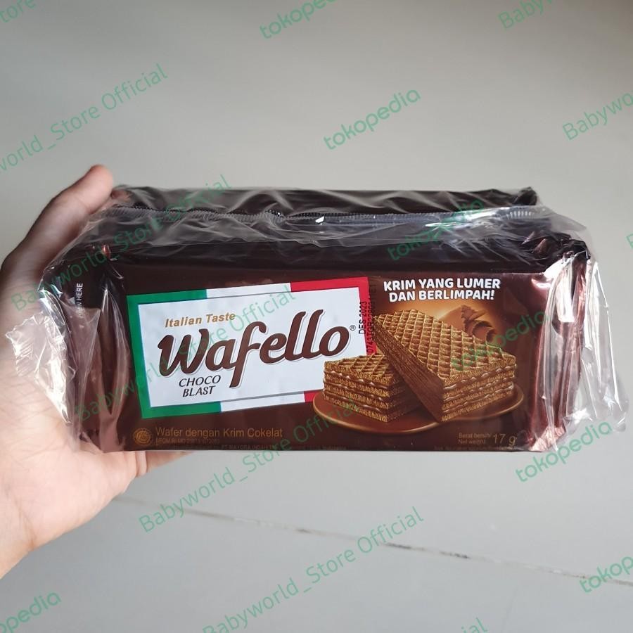 

Roma Wafello Pack Wafer Krim Rasa Coklat / Butter Caramel / Coconut ( 10 Pack )