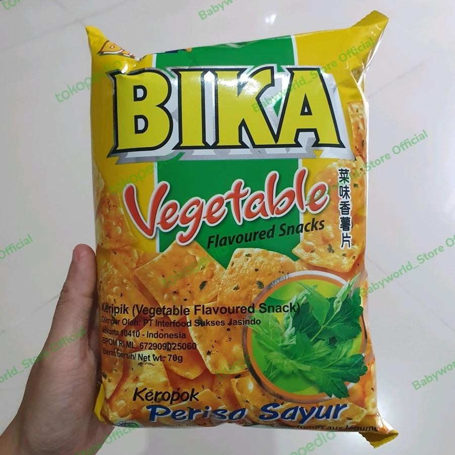 

Bika Vegetable Snack Kerupuk Perisa Sayur 70gr