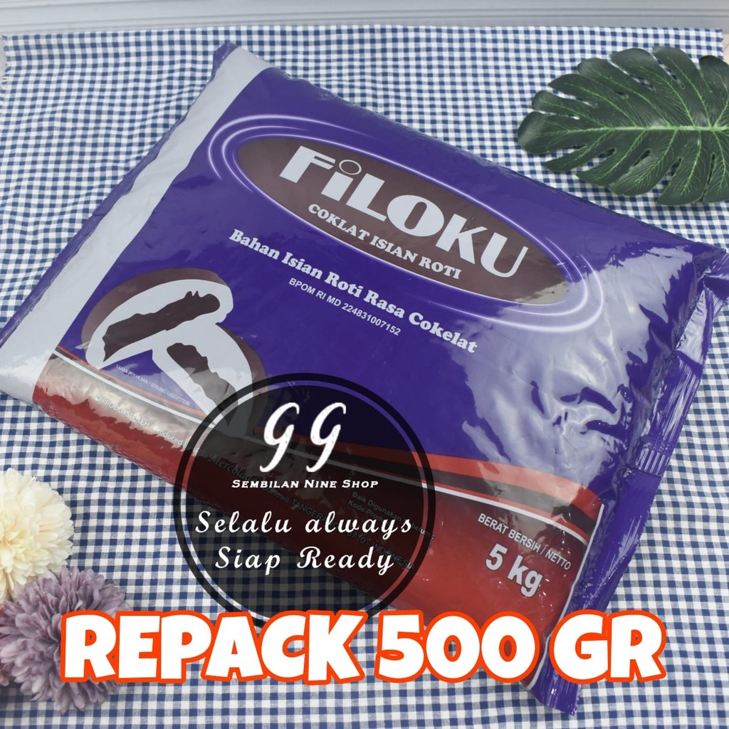 

FILOKU 500 GRAM Chocolate Filling cokelat Coklat isian olesan roti Filing pasta paste Choco