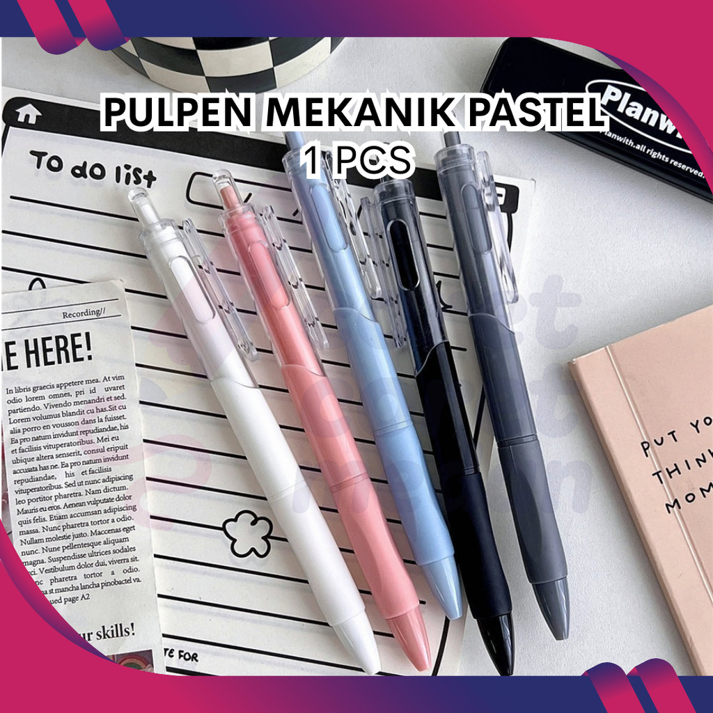 

PULPEN GEL RETRACTABLE MORANDI TINTA HITAM PER PCS