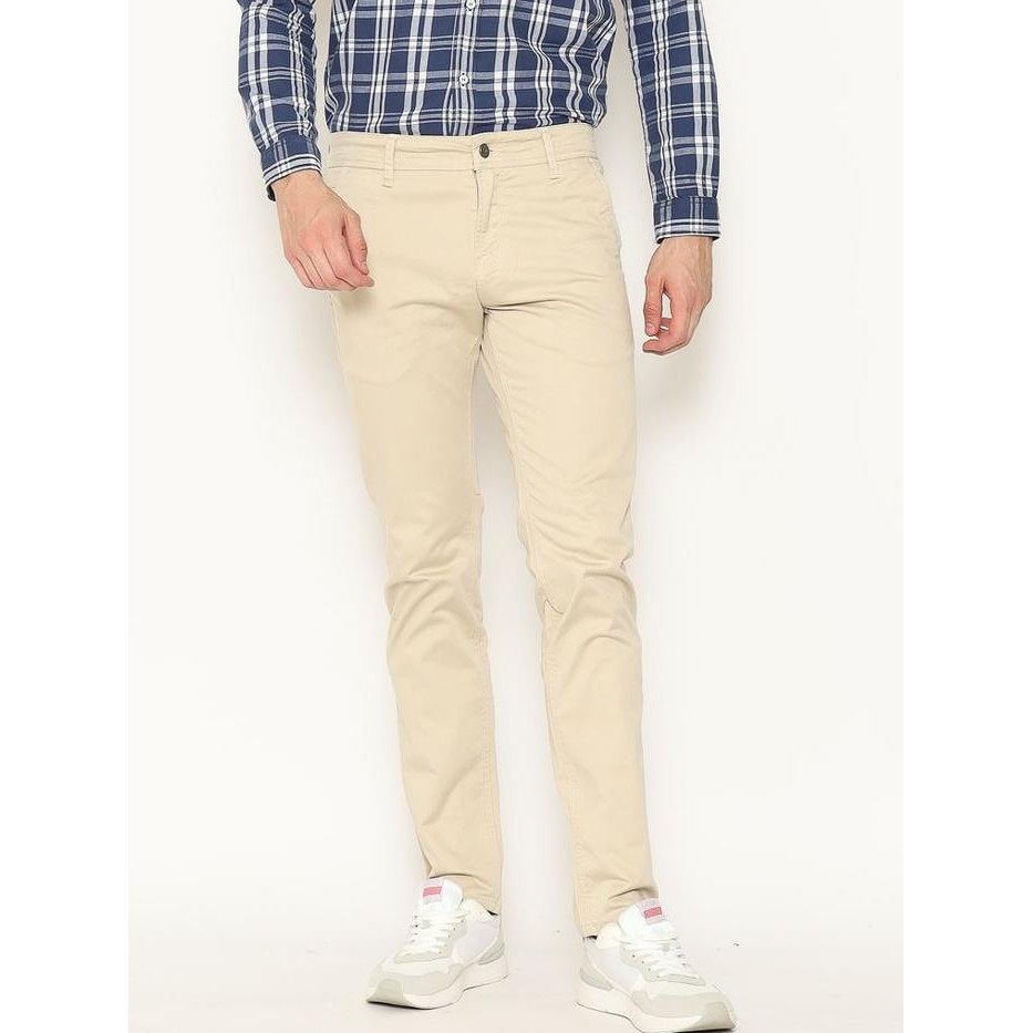 Celana Chino Pria Lois Original Celana Chino Slim Fit Stretch HSS004CR
