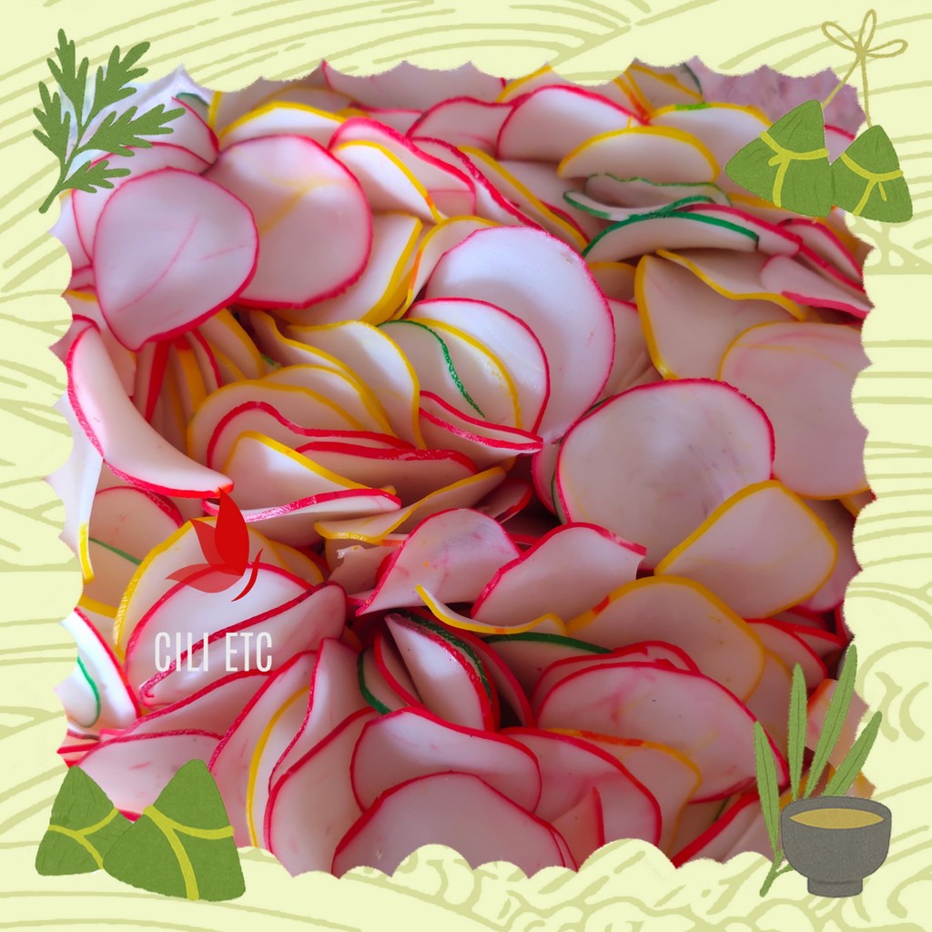 

[Bal] Kerupuk Mentah Bawang Warna Warni Goreng Cap MP Matahari Pagi 4,8kg