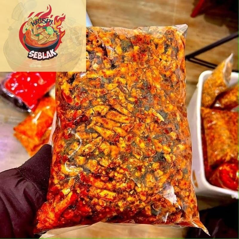 

Seblak krispi BASRENG SULTAN PEDAS DAUN JERUK 1KG Seblak
