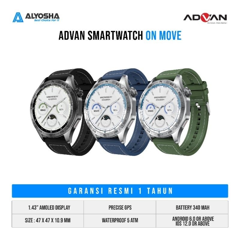 Smartwatch Advan ON MOVE