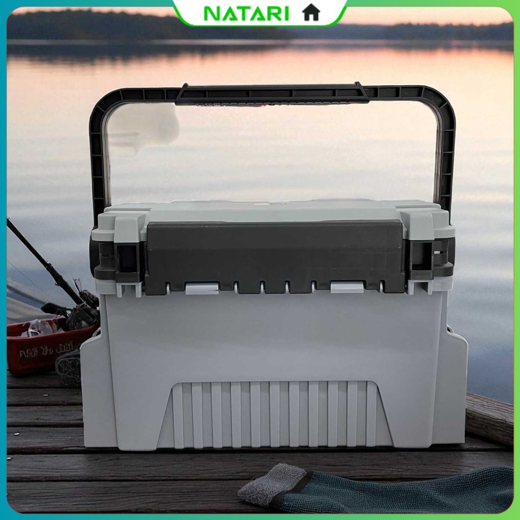 TaffSPORT Kotak Perkakas Pancing Fishing Tackle Box Double Layer - JF-31