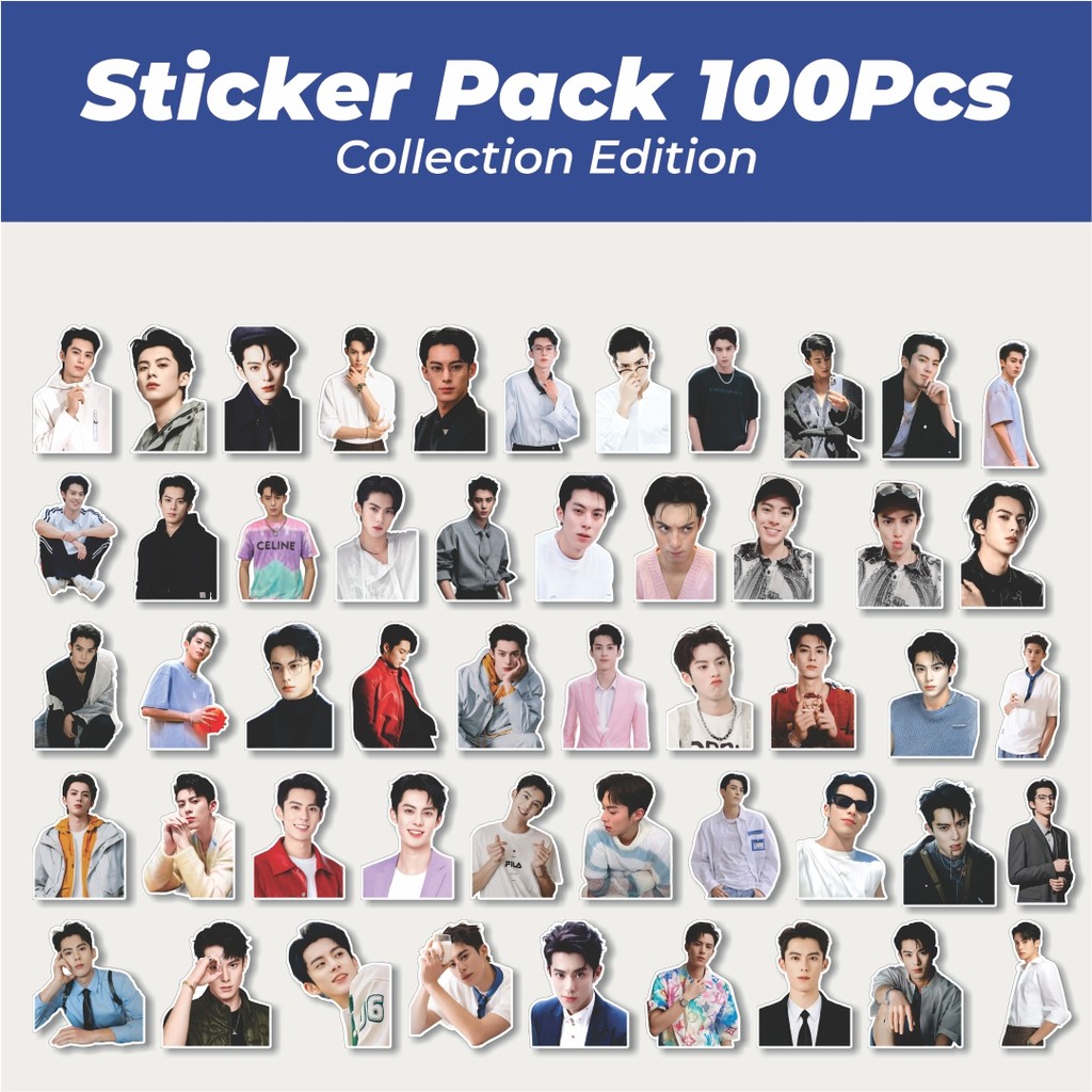 

Hot Stiker Dylan Wang Lucu Anti Air Stikers Berperekat Waterproof Sticker Decal Buat Motor Helm Buku Journal Koper Casing HP Laptop Botol Minum