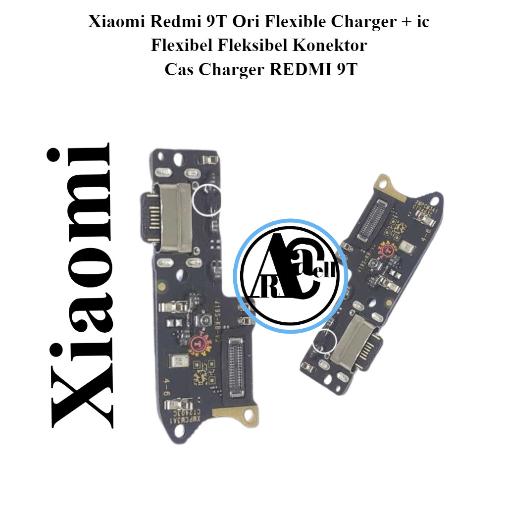 Xiaomi Redmi 9T Ori Flexible Charger + ic Flexibel Fleksibel Konektor Cas Charger REDMI 9T