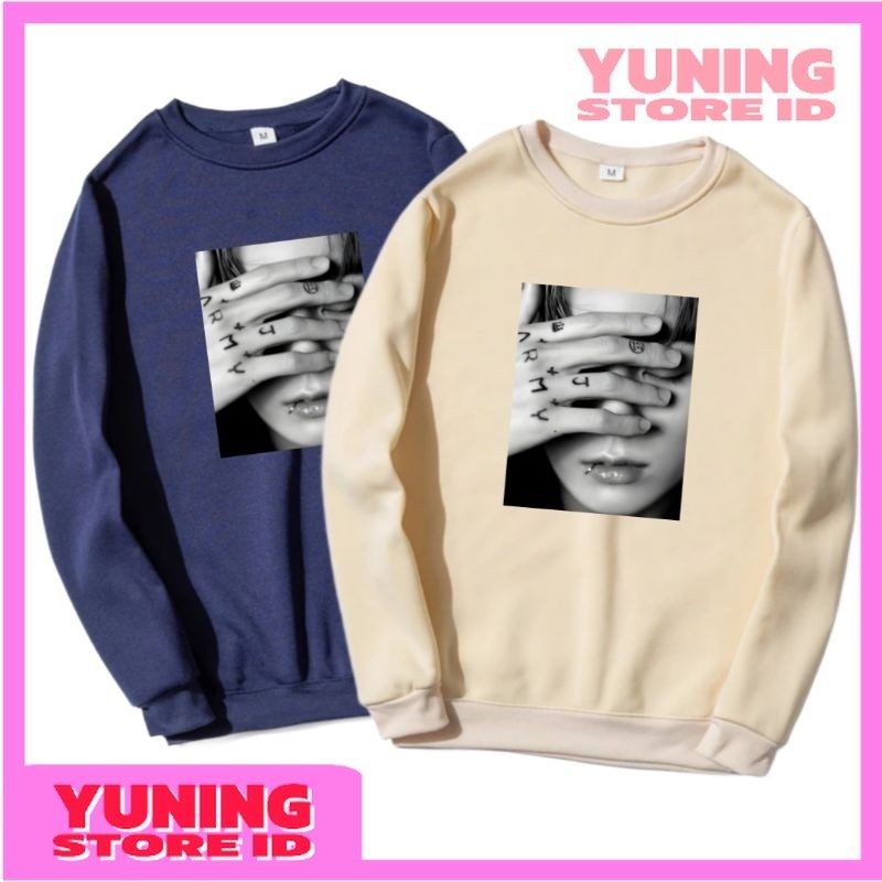 YSID Sweater Jungkook Bangtan Foto Pamer Tato Army JK