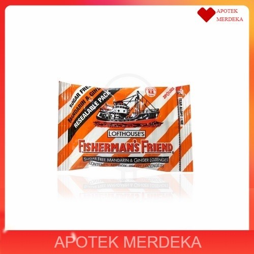 

Fisherman'S Friend Mandarin & Gingersugar Free