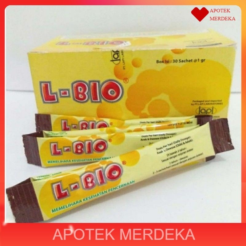 L- BIO saset / L-bio sachet / Lbio obat diare bayi dan anak