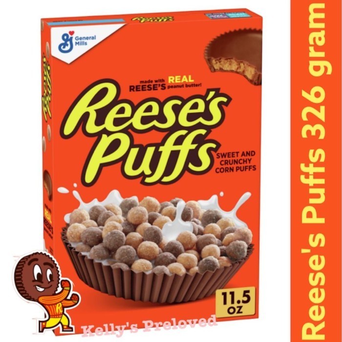 

REESES PUFFS CEREAL 11,5 oz | REESE'S SEREAL 326 GRAM | PRODUCT OF USA