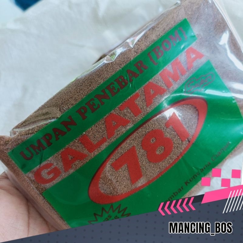 Pelet halus 781 bandul/boom pengumpul ikan (galatama)