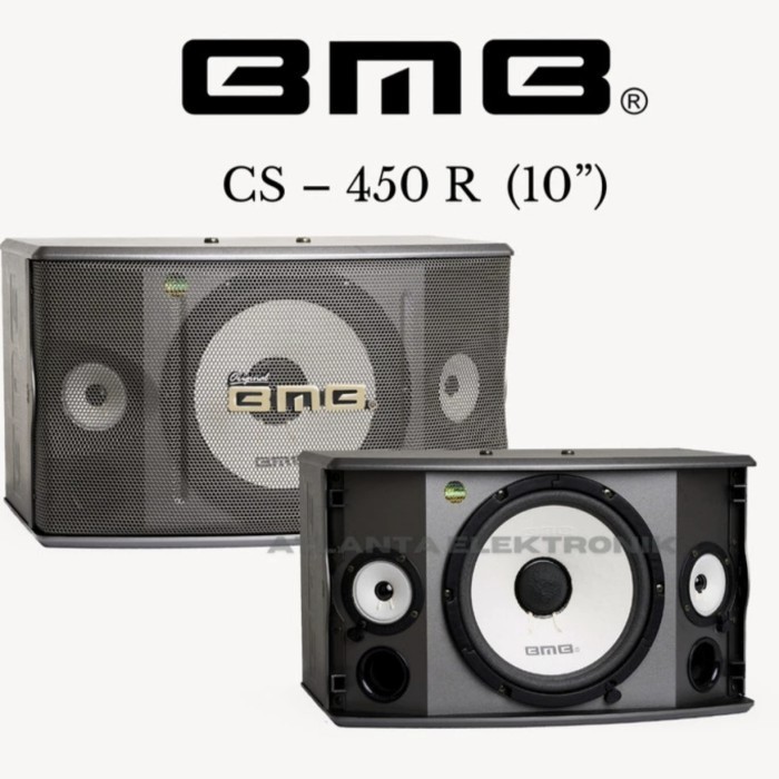 Original Speaker Karaoke BMB CS-450R/CS450R/CS 450 R 10 inch Garansi 3 Tahun