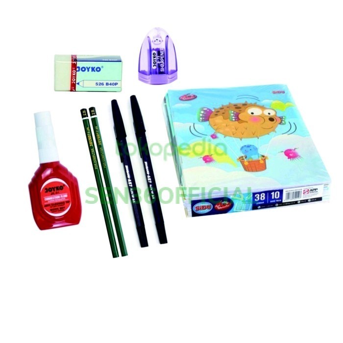 

promo ✨ -Paket alat tulis sekolah(paket hemat & murah)