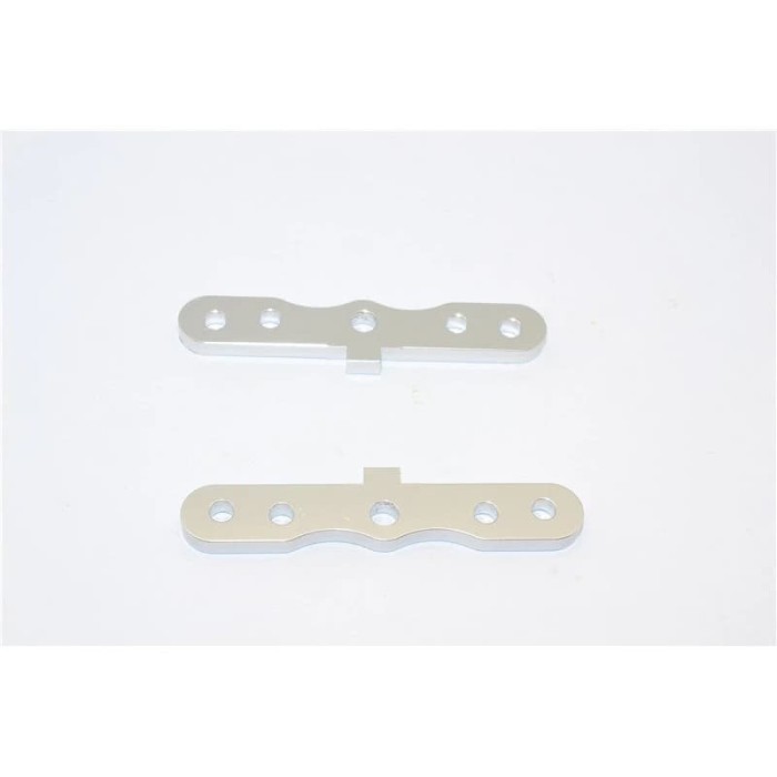 HPI Savage XS Flux Aluminum Front Bulkhead Plate - 2Pcs Silver