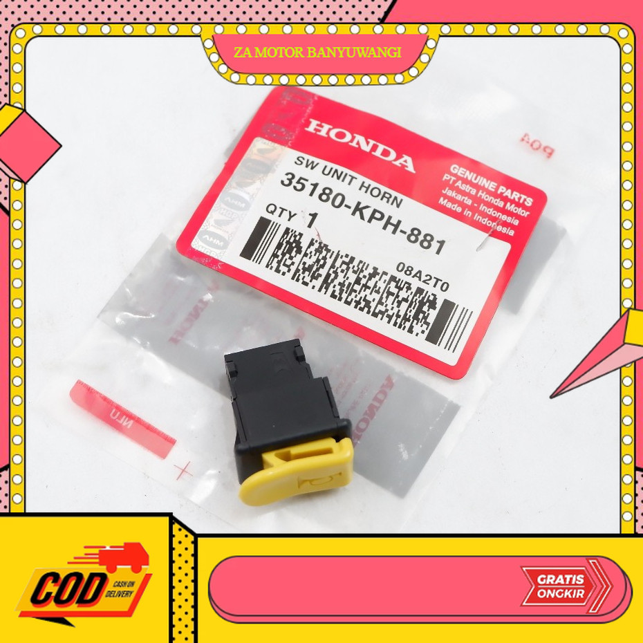 Tombol Klakson KPH Honda Supra / Karisma / Supra FIT New / Supra X 125 Onderdil motor