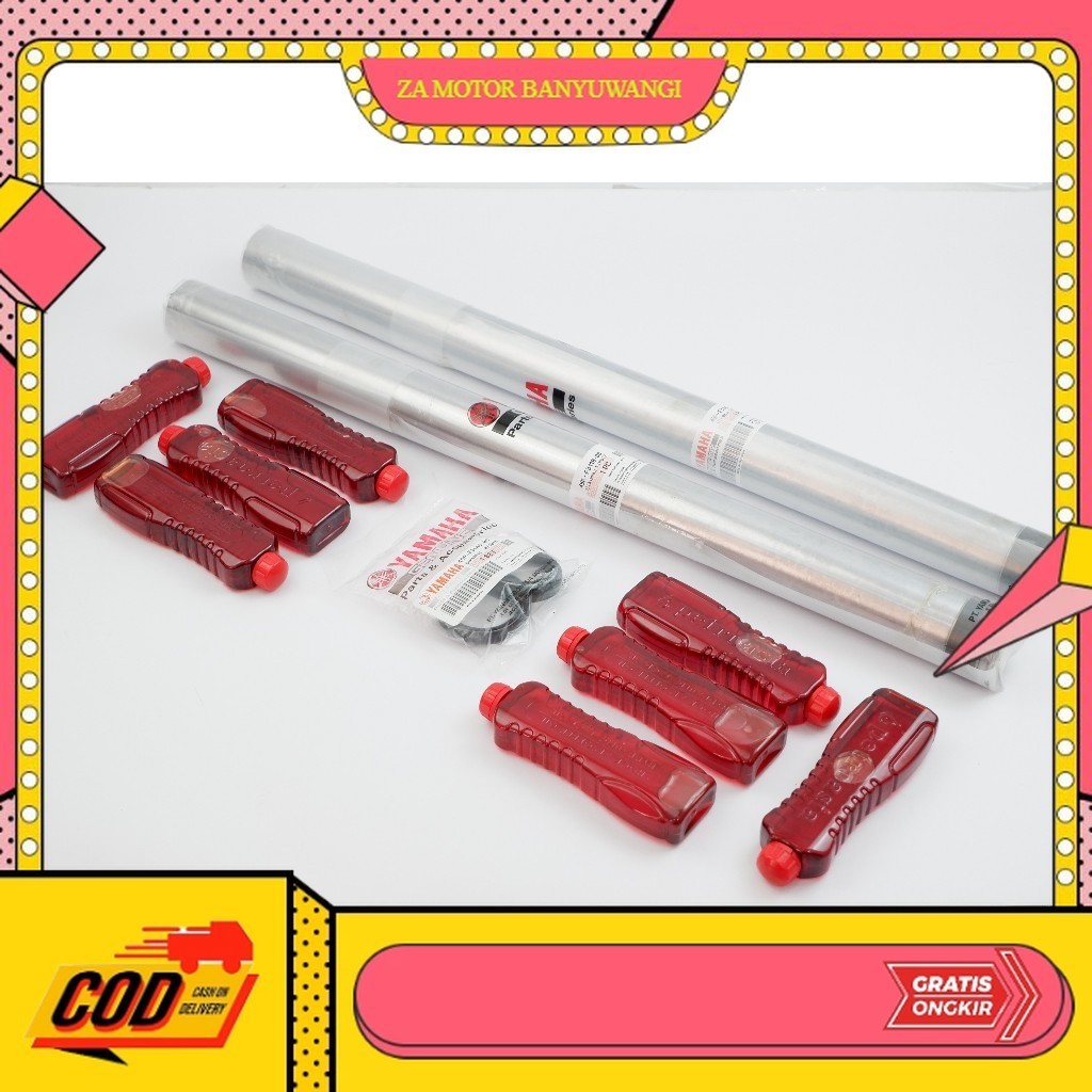 shock depan byson ori - as shock depan byson - Paket Komplit As Shock Sok Breaker Depan Yamaha BYSON