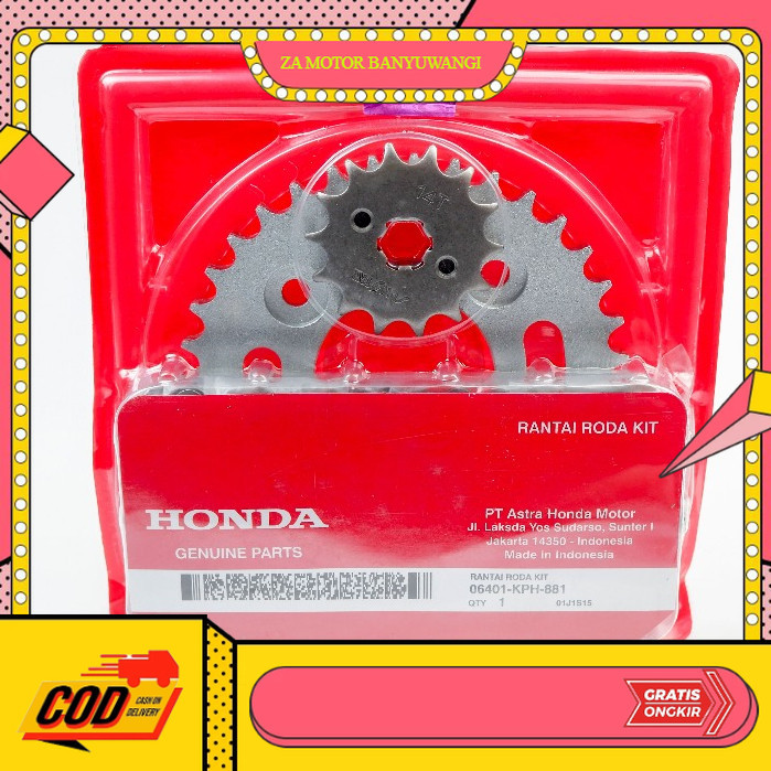 gear set supra x 125 - gir set supra x125 KPH Part sepeda motor