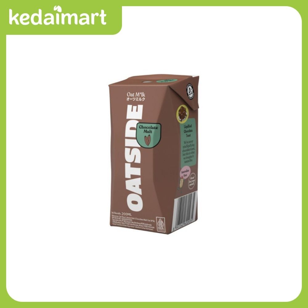 

Oatside Oatmilk Chocolate Malt 200 ml with Straw