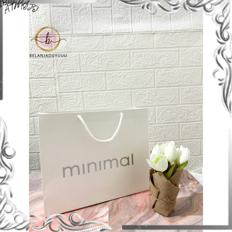 

Paper Bag Minimal Paper Bag Pembungkus Kado ( Ready Stock JKT