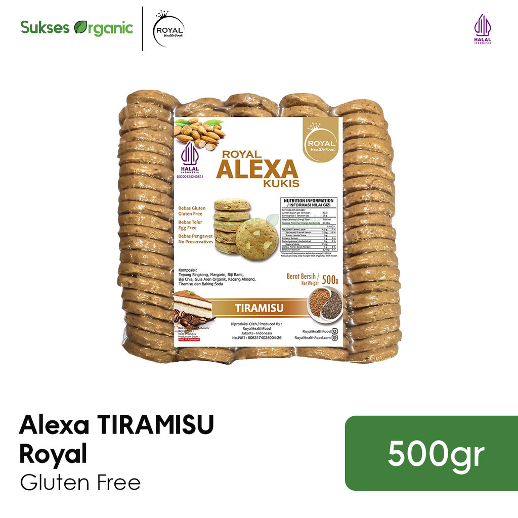 

Almond Delight Cookies Tiramisu Alexa 500gr