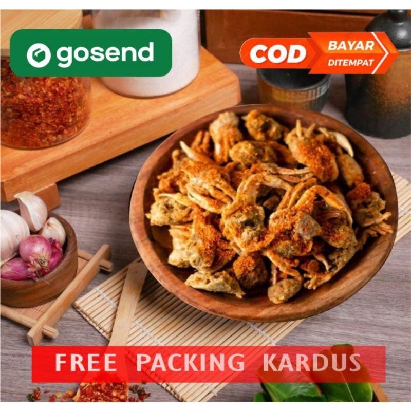 

BABY CRAB CRISPY Baby crab crispy 1 kg/ Baby crab murah gratis ongkir / Baby crab pedas daun jeruk