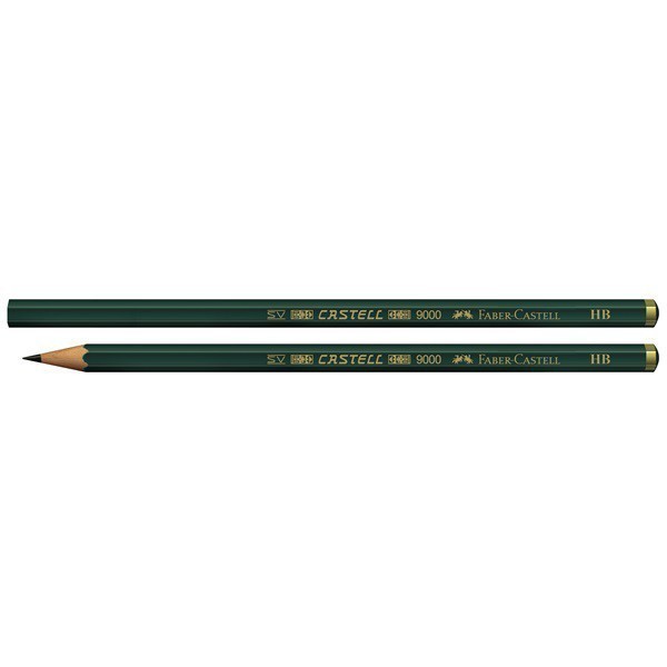 

ACEH.ANSJ Faber-Castell Pencil Castell 9000-HB ( 117100 ) - 1 PCSC
