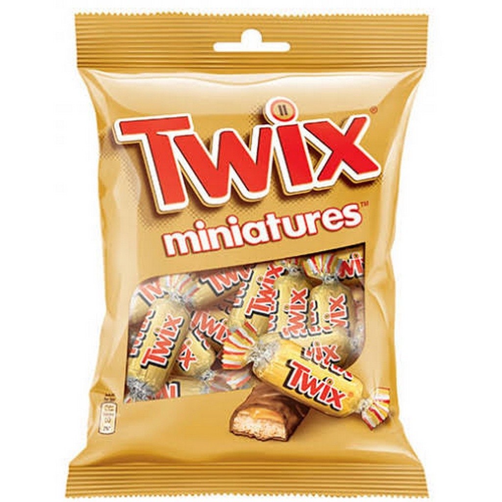 

TWIX MINIATURES 220gr BEST SELLER BEST SELLER!!!